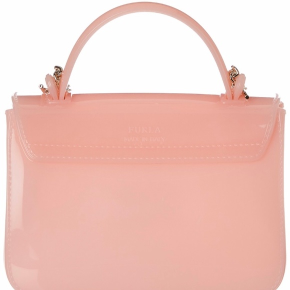 FURLA Candy Meringa Mini Crossbody Rosa Chia Purse - Picture 5 of 8
